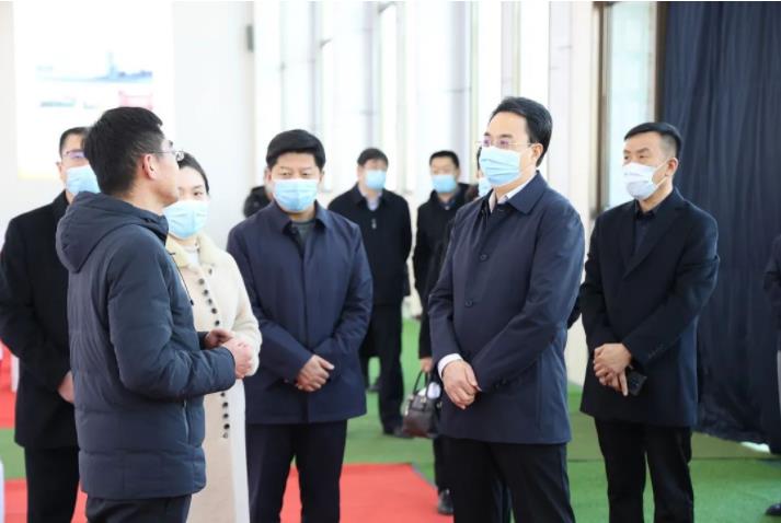 BAI CHUNMING, VICE CHAIRMAN OF THE CHINESE PEOPLE’S POLITICAL CONSULTATIVE CONFERENCE OF TANGSHAN CITY VISITED SHENZHOU GROUP